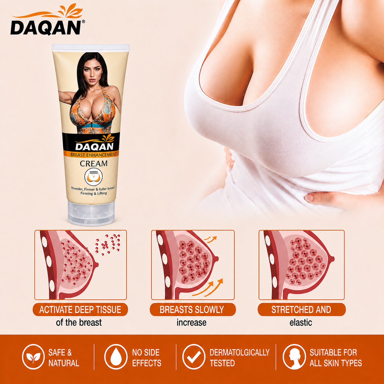 How DAQAN firming cream works on the skin
